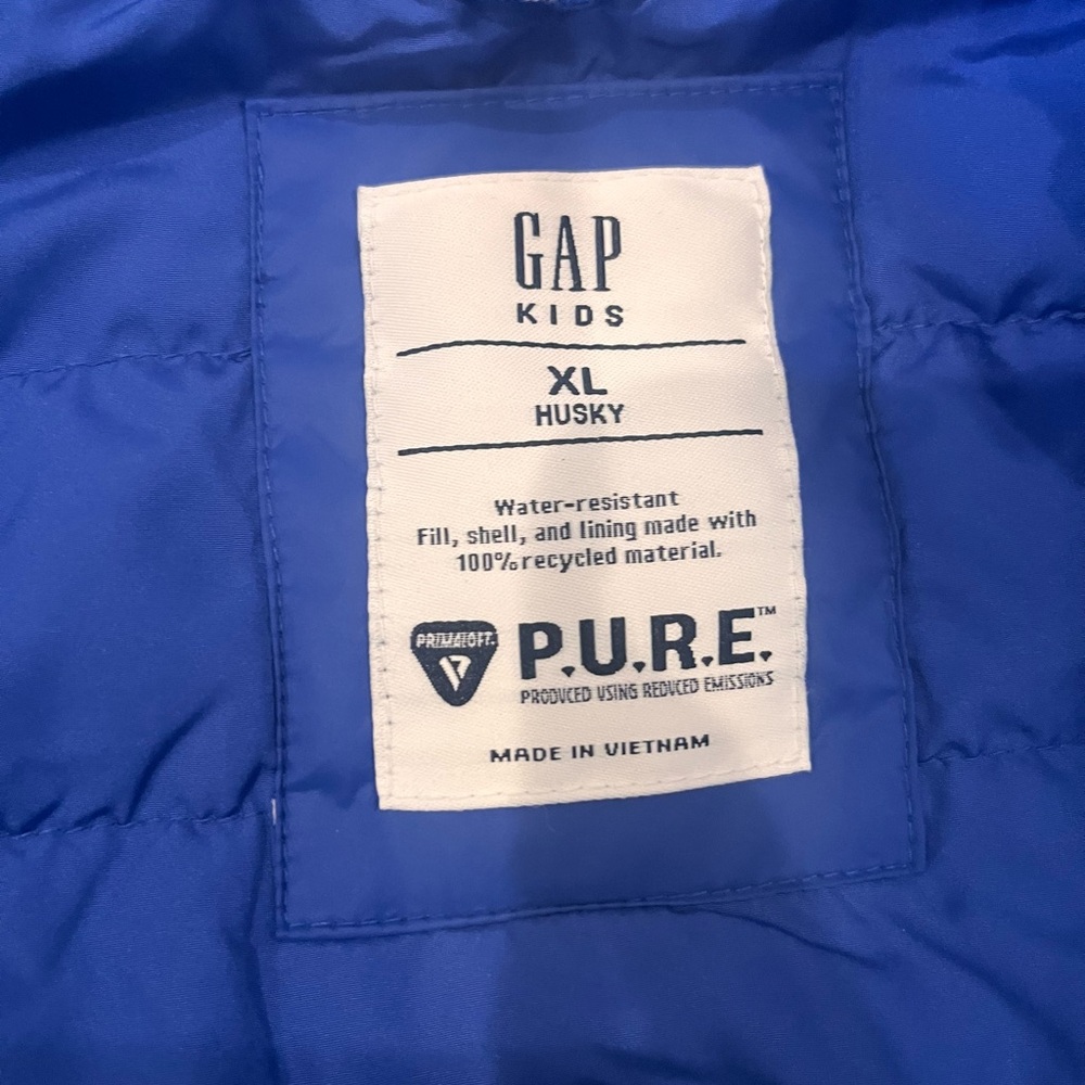 Boys Gap Puffer Jacket - XL Husky - Picture 3 of 3